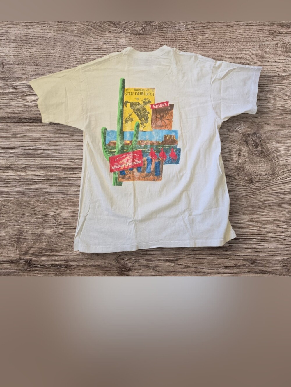 Vintage Marlboro Single Stitch Graphic Pocket Tee Size Men's XL